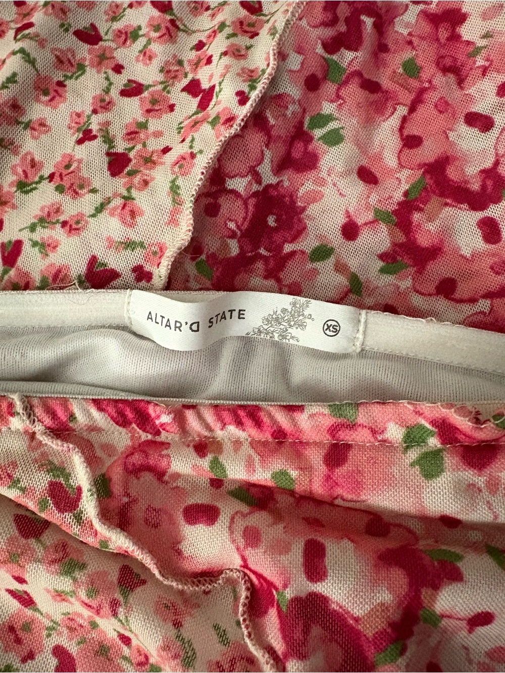 Altar’d State Pink Floral Maxi Skirt - Picture 6 of 6